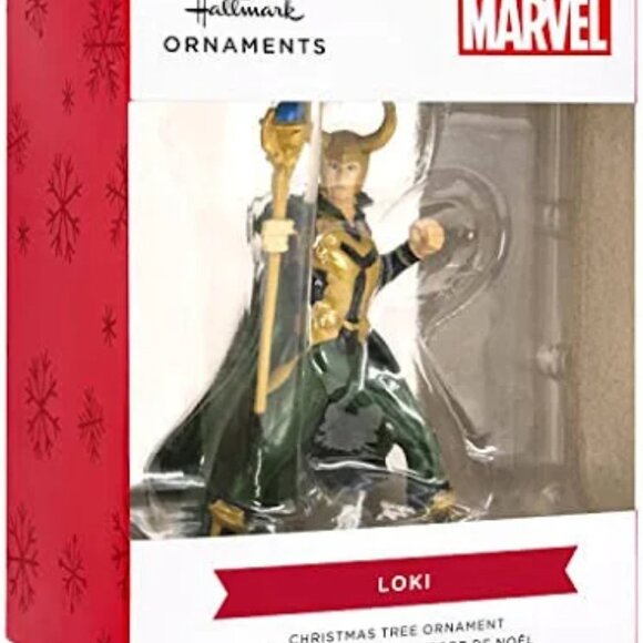 Hallmark Marvel Loki Thor Christmas Ornament Collectible Figure God Of Mischief - Picture 1 of 3